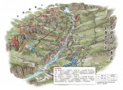 2021恩施大峡谷景区最新导览图