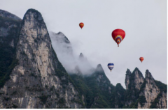 央广网:打造旅游文化新IP 湖北恩施大峡谷热气球旅游节10月举办