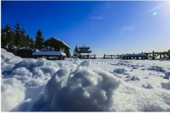 冬日暖阳，看恩施大峡谷雪后仙境